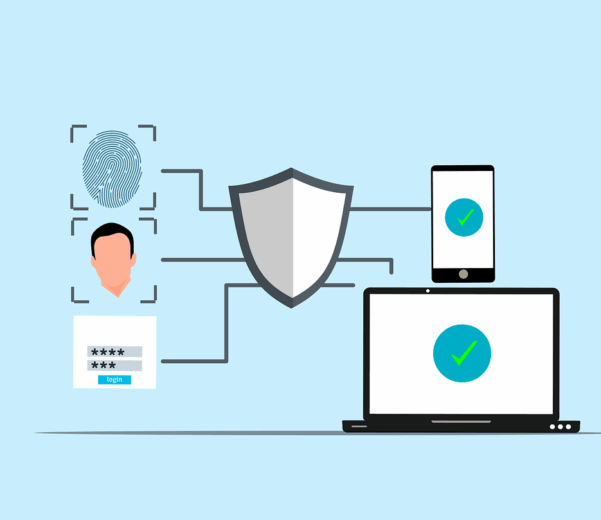 Free cybersecurity security authentication vector
